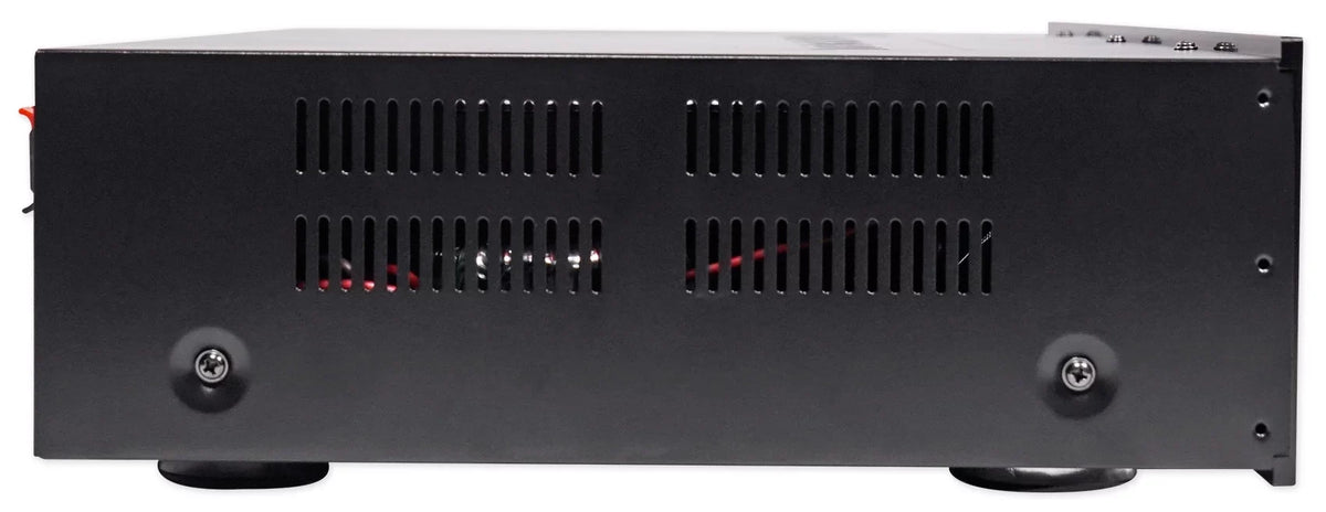 Ceiling 6.5" Receiver+12) Speakers+EQ Home Black 6-Zone, Theater 6000w Bluetooth
