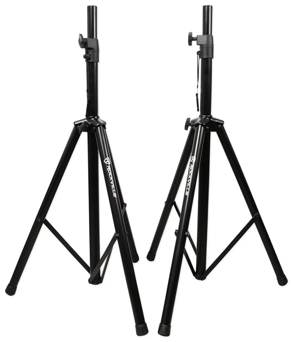 (2) Link+Stands PLIT12 Pro Bluetooth Speakers+Wireless 12" Technical LED Party