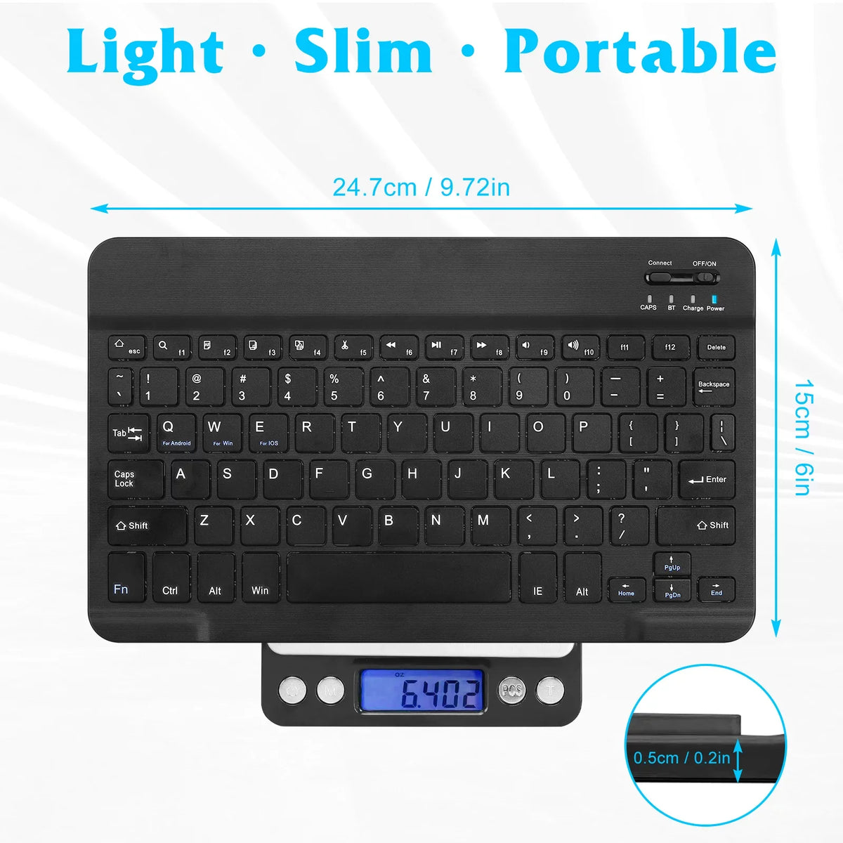 Rechargeable Slim Keyboard and ZTE Mouse and Mac/Tablet/iPad/PC/Laptop Keyboard Ultra Full-dimension Ergonomic All 30 Mouse Onyx Ultra Enabled 5G Bluetooth for Bluetooth - Axon Combo and Black