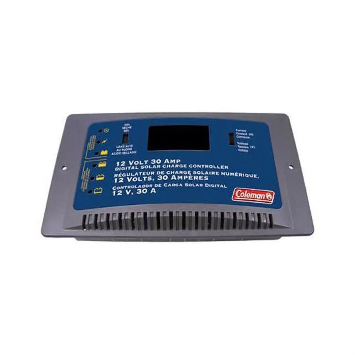 68032 Charge Digital 30 Solar 12-Volt Controller Amp, Coleman