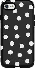 (Black/White Non-Retail Dot Graphic) Case OtterBox Date Packaging iPhone gen) - and SE for (3rd - Polka and iPhone Symmetry Night Series 8/7 (Only) 2nd