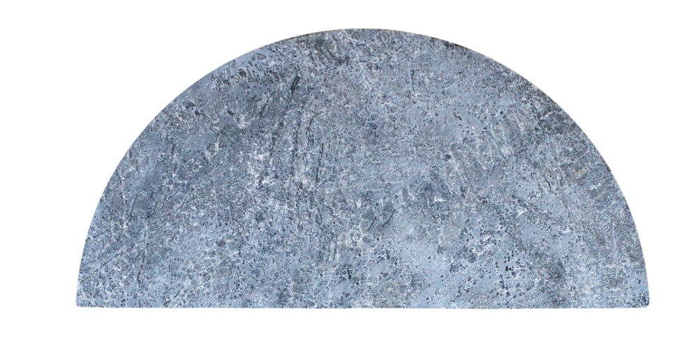 Classic Half-Moon Grill Soapstone Surface Innovative Kamado Joe Cooking 18" Slab