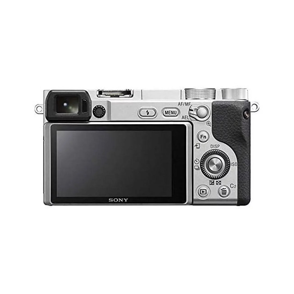 International Enabled, Mirrorless Camera Digital A6400 Version NFC Alpha Wi-Fi - and - only] [Body (Silver)
