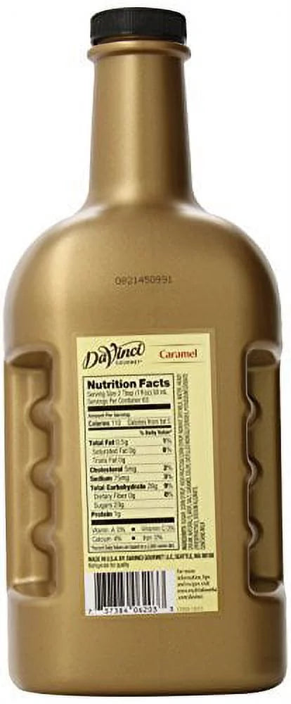 Caramel DaVinci Sauce Gourmet Flavored Classic