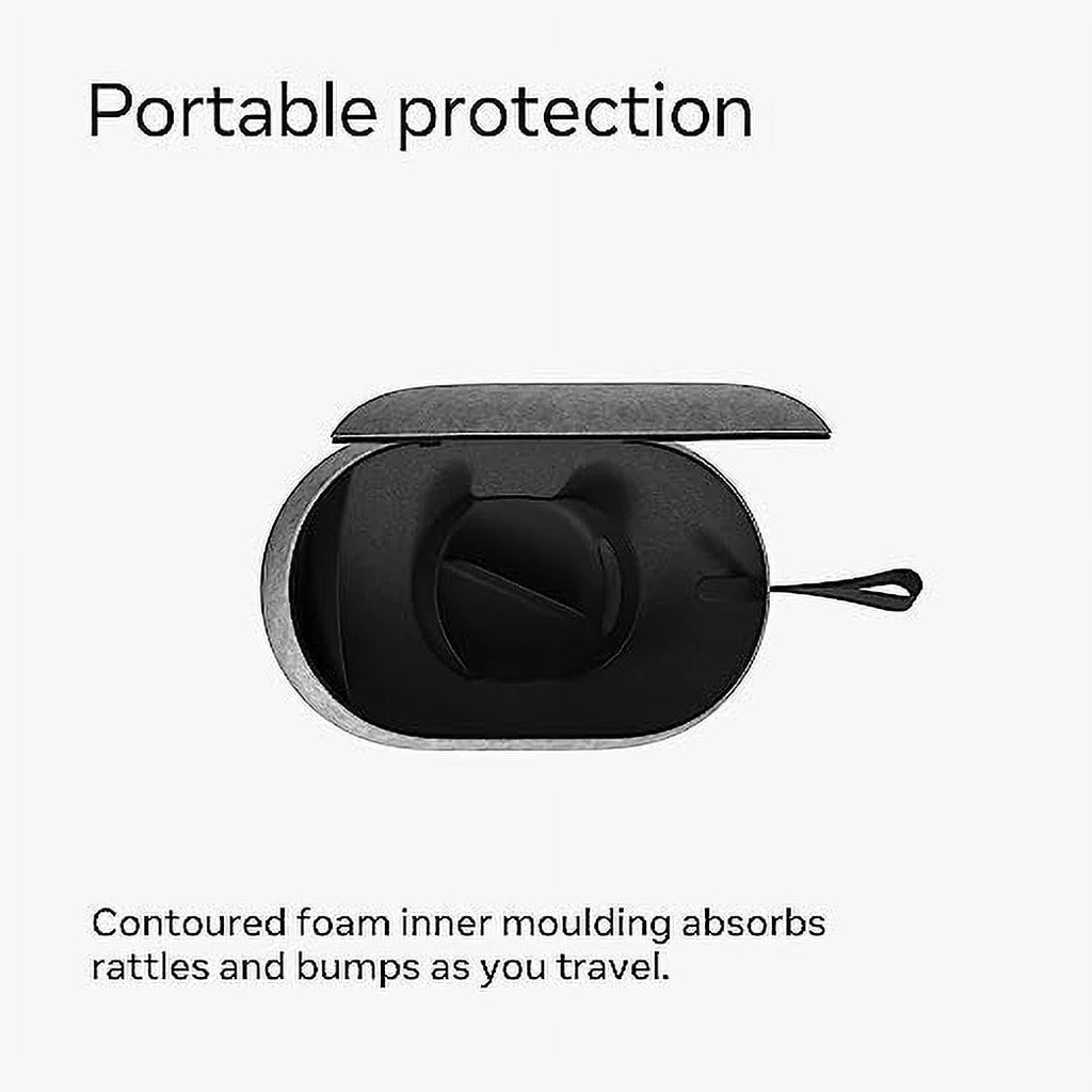 Open - Protection Portable Case Box GREY 301-00369-01 Lightweight VR Carrying 2 Quest