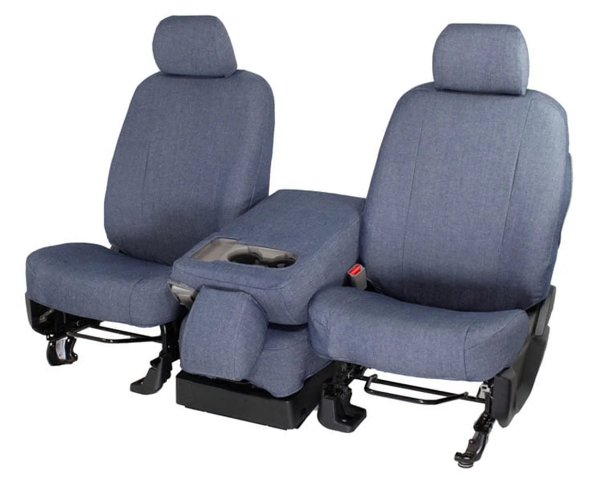 Trim Smart Denim Kia Center Insert - 2016-2019 for Blue CalTrend and Sorento Covers KA122-04DN Seat