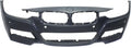 For Holes/Camera Sport with Compatible 3-SERIES Primed PDC M COVER Line with Sensor 2013-2018 Front BUMPER Sedan/Wagon