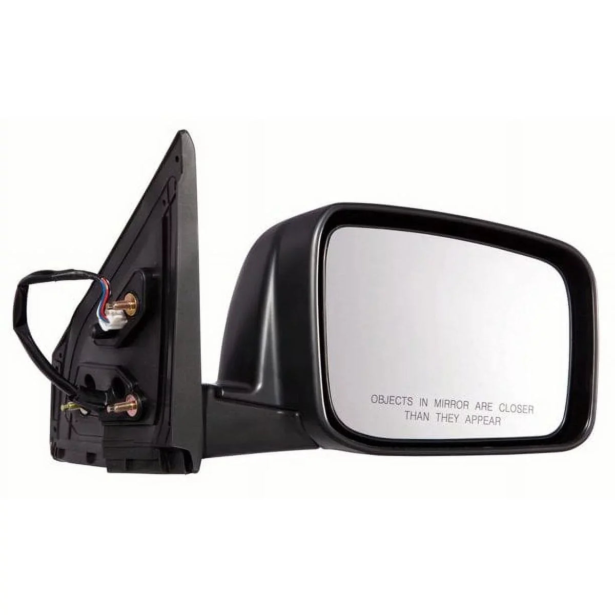 View 2008 LH 2013 Mirror for Left Without Side Power/Heated, Camera, Nissan Textured Driver Rogue to