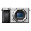 International Enabled, Mirrorless Camera Digital A6400 Version NFC Alpha Wi-Fi - and - only] [Body (Silver)