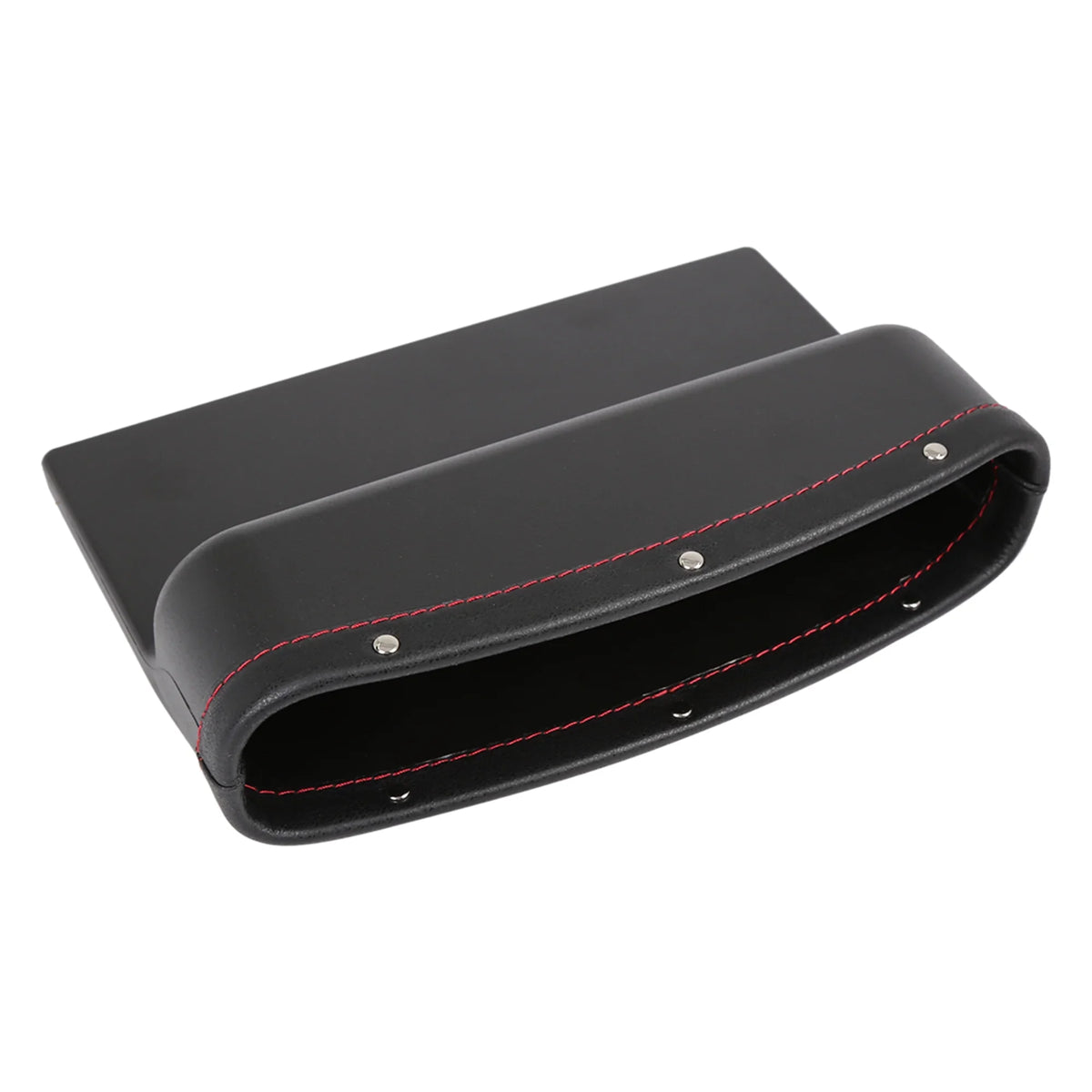 Car Gap Driver 4pcs Black Side Red Box Crevice Passenger Storage Seat