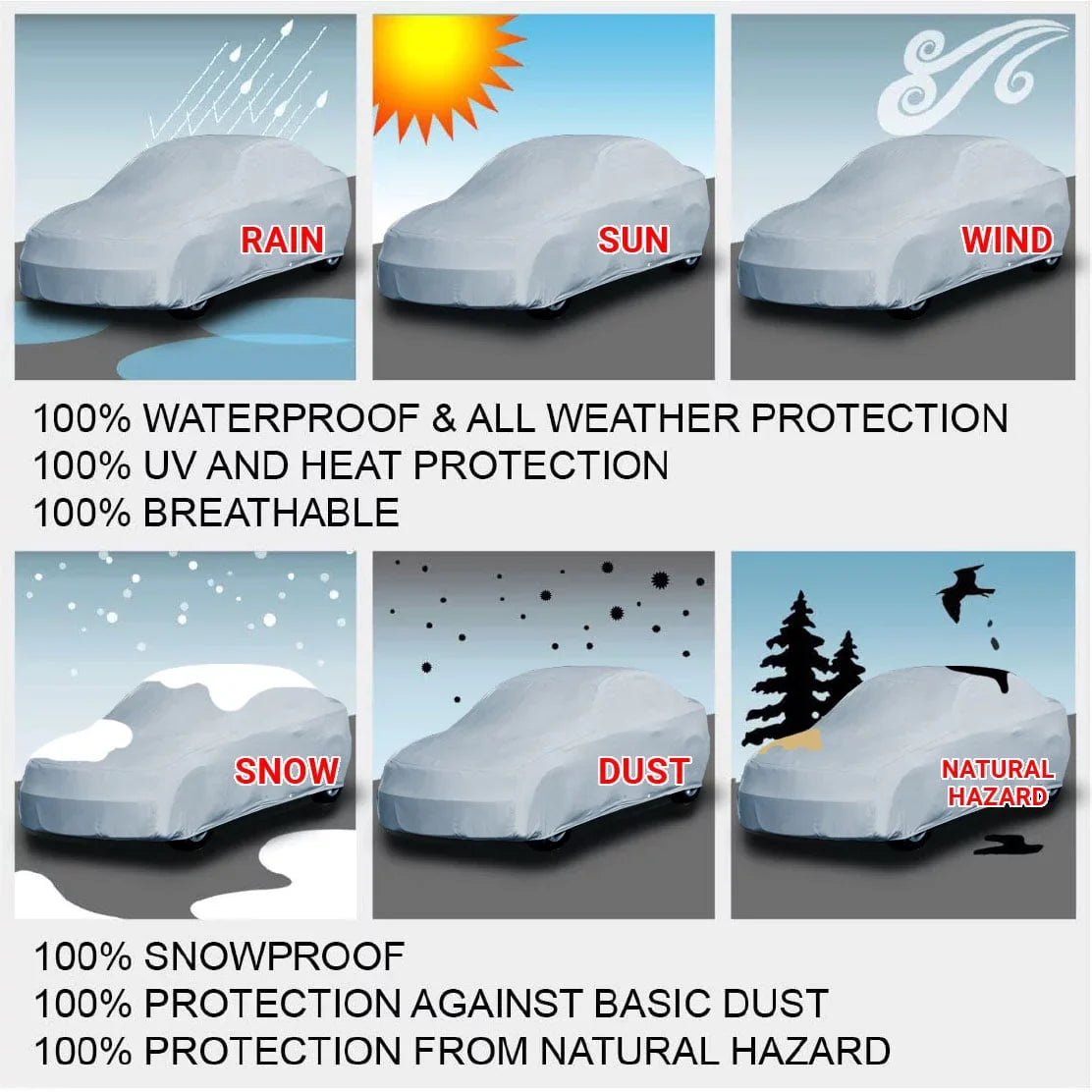 2010-2015 Cover [Mazda Fits: All-climate Waterproof Custom Car Miata]