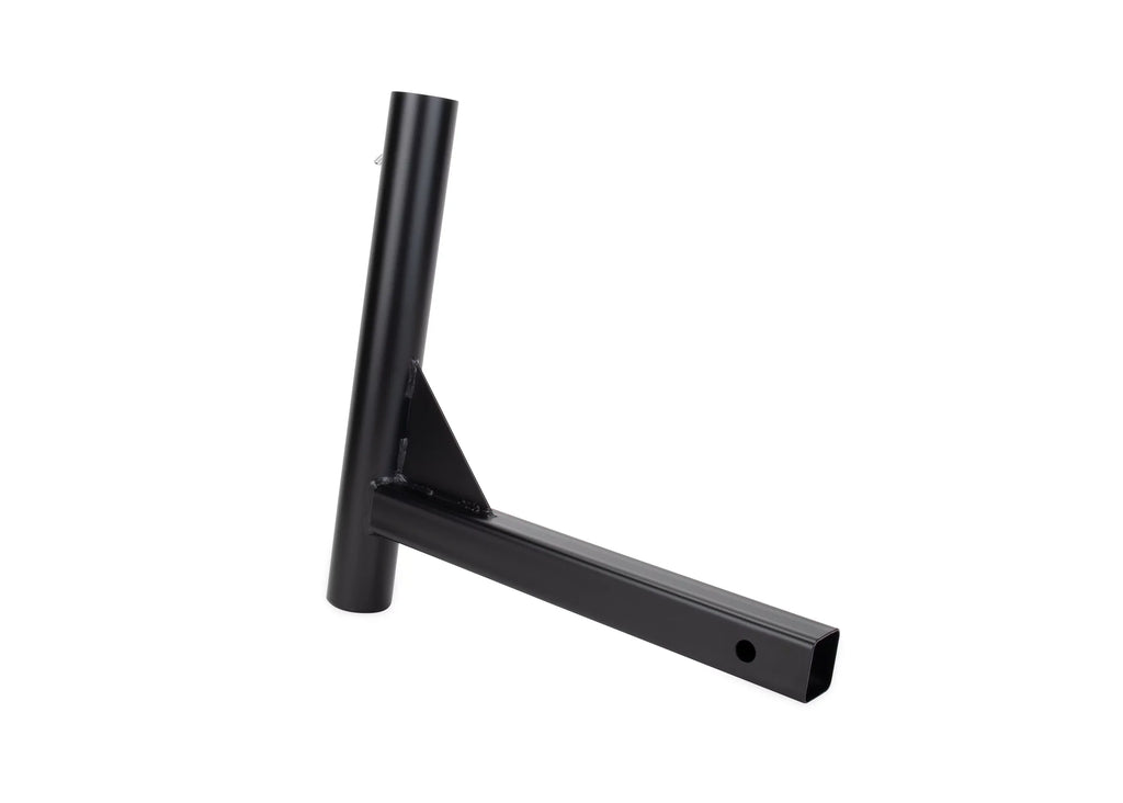 | Holder Hitch (51611) Camco Mount | Standard Flagpole Finish, Hitch 2-inch Fits Receivers Black Powder-Coated