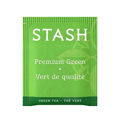 Premium 100 Bags Tea, of Box Green Tea Tea Stash