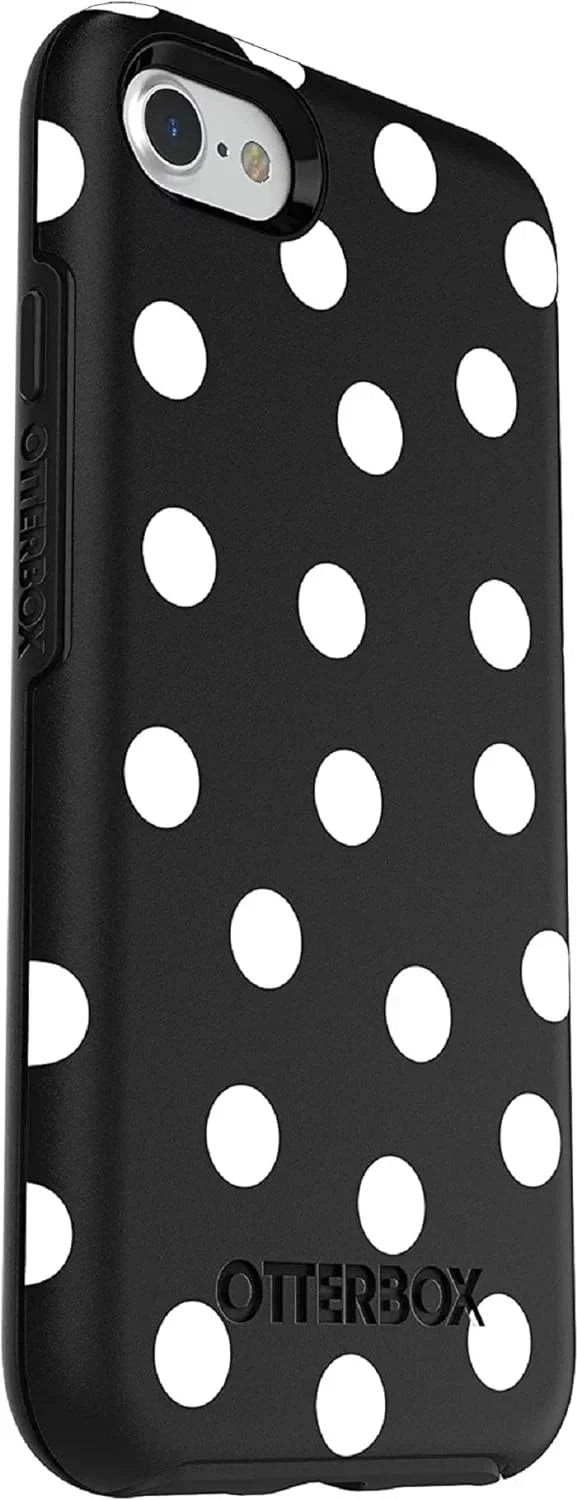 (Black/White Non-Retail Dot Graphic) Case OtterBox Date Packaging iPhone gen) - and SE for (3rd - Polka and iPhone Symmetry Night Series 8/7 (Only) 2nd