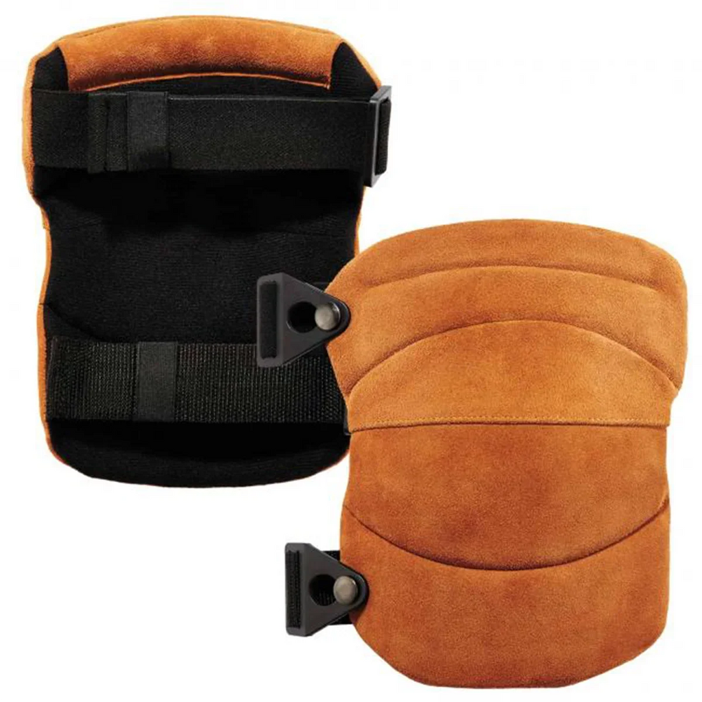 Leather Brown Cap, - Ergodyne ProFlex® Knee 230LTR Soft Wide Pads