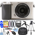 Accessory Digital a6400 Alpha w/ Mirrorless Lens - 12PC Bundle 16-50mm Camera