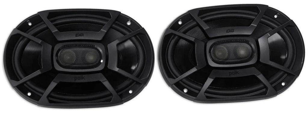 Marine/ATV/Motorcycle/Boat DB692 450w Polk Audio Speakers+Headphones 2) 6X9" Car