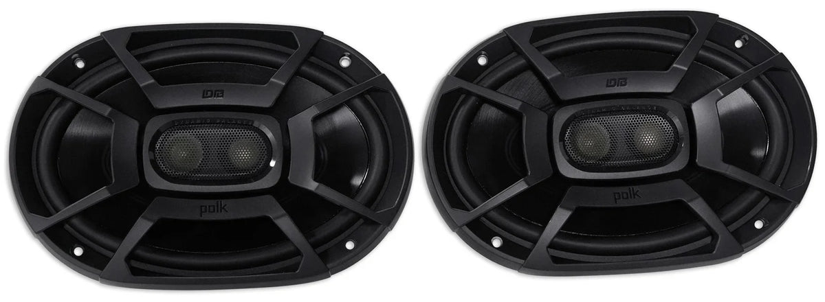 Marine/ATV/Motorcycle/Boat DB692 450w Polk Audio Speakers+Headphones 2) 6X9" Car
