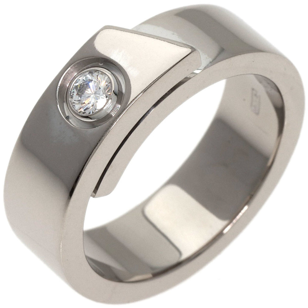 Ring, K18 White Diamond Cartier CARTIER 1P (Good) #48 Women's, Gold, Anniversary Pre-Owned