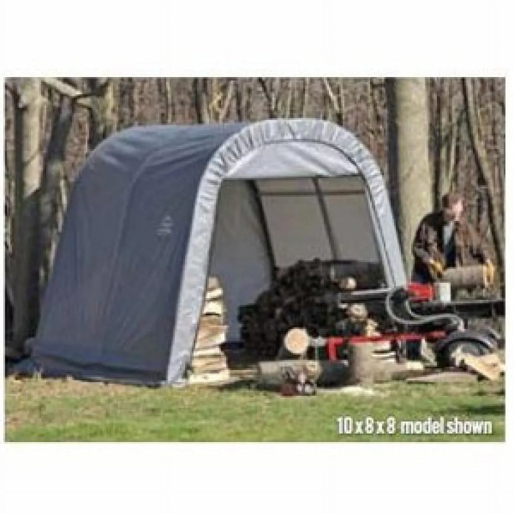 10x8x8 Shelter, Round design Green Cover