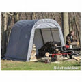10x8x8 Shelter, Round design Green Cover