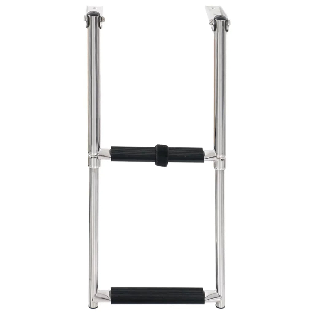 Stainless Ladder Folding Boarding 2-step Steel Carevas