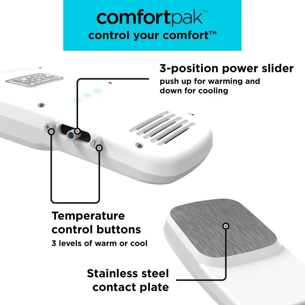 Device, Comfortpak, Tropicoral and (BCWCC101-04) Heating Cooling BLACK+DECKER Wearable