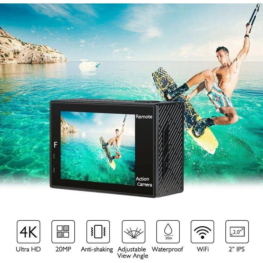 Akaso V50 Action Camera-Native - with (Open 4K/30fps Wi-Fi MP Box) 20