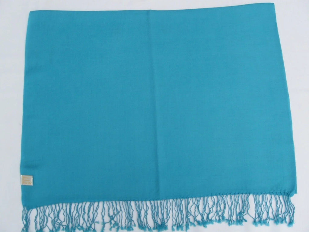 Scarf/Wool/Silk Scarf/Pashmina (Turquoise) Shawl/Cashmere/Cashmere Scarf/Scarves/Shawl/Shawls/Stole/Wrap/Pashmina