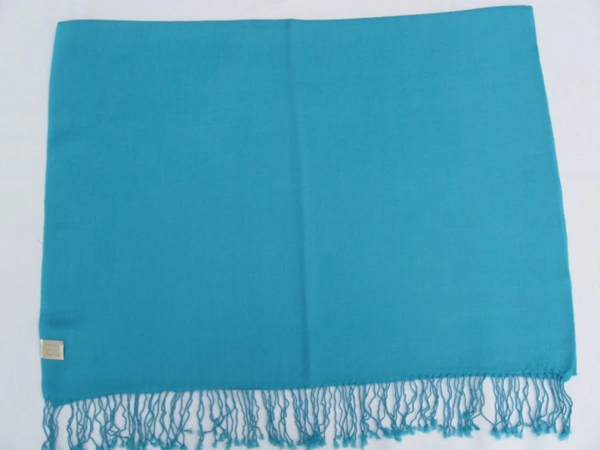 Scarf/Wool/Silk Scarf/Pashmina (Turquoise) Shawl/Cashmere/Cashmere Scarf/Scarves/Shawl/Shawls/Stole/Wrap/Pashmina