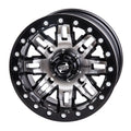 Wheel Beadlock 1000 3.0 4/156 RMAX For 4.0 (2 Wolverine Machined/Black YAMAHA + 2022 Sport 14x7 Tusk Pack) Teton 2