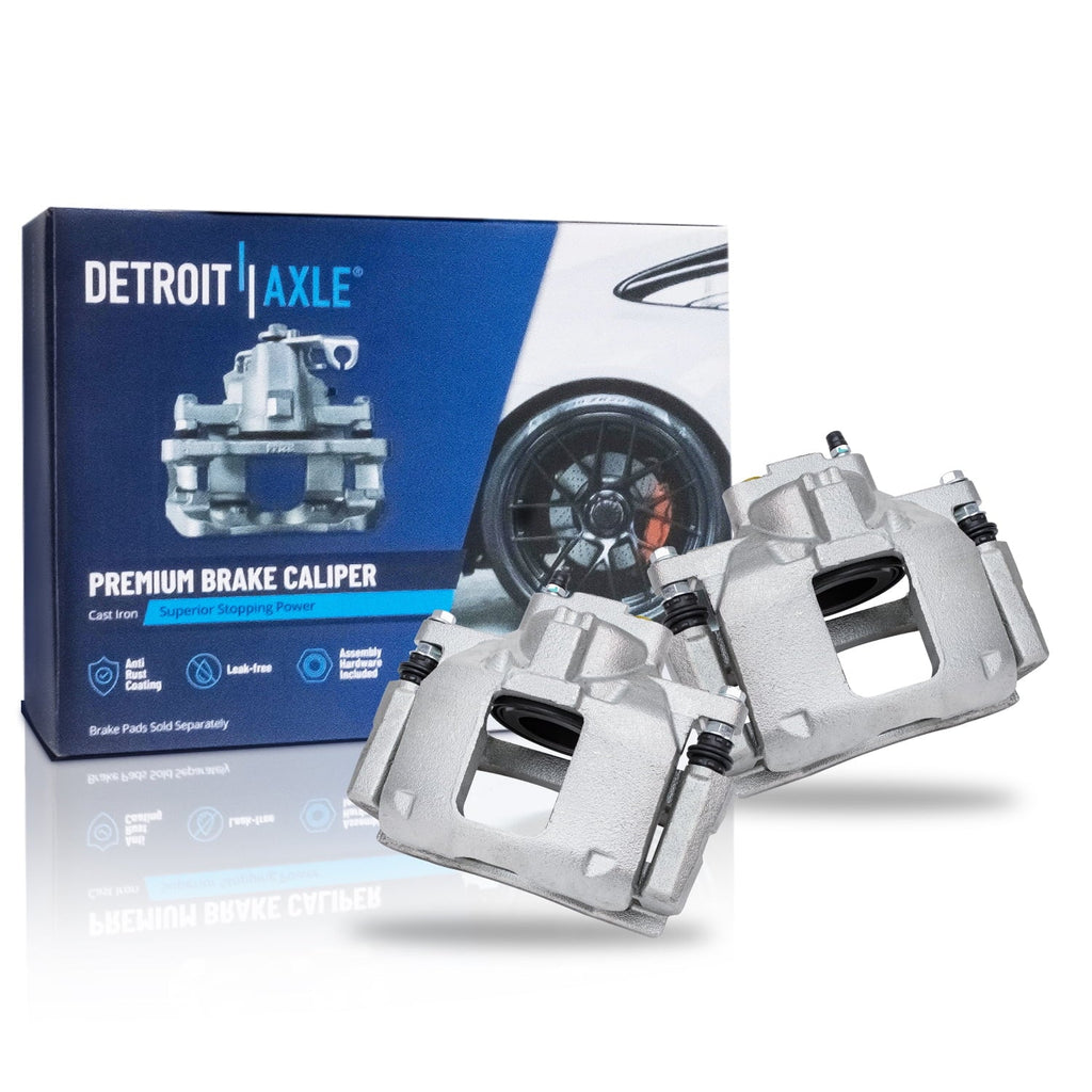 Front Brake and & Grand Country Brake 2008-2012 for Town Pads Calipers Brake Caravan, Detroit - Kit & Replacement Disc Ceramic Axle Brake Rotors Dodge Rear