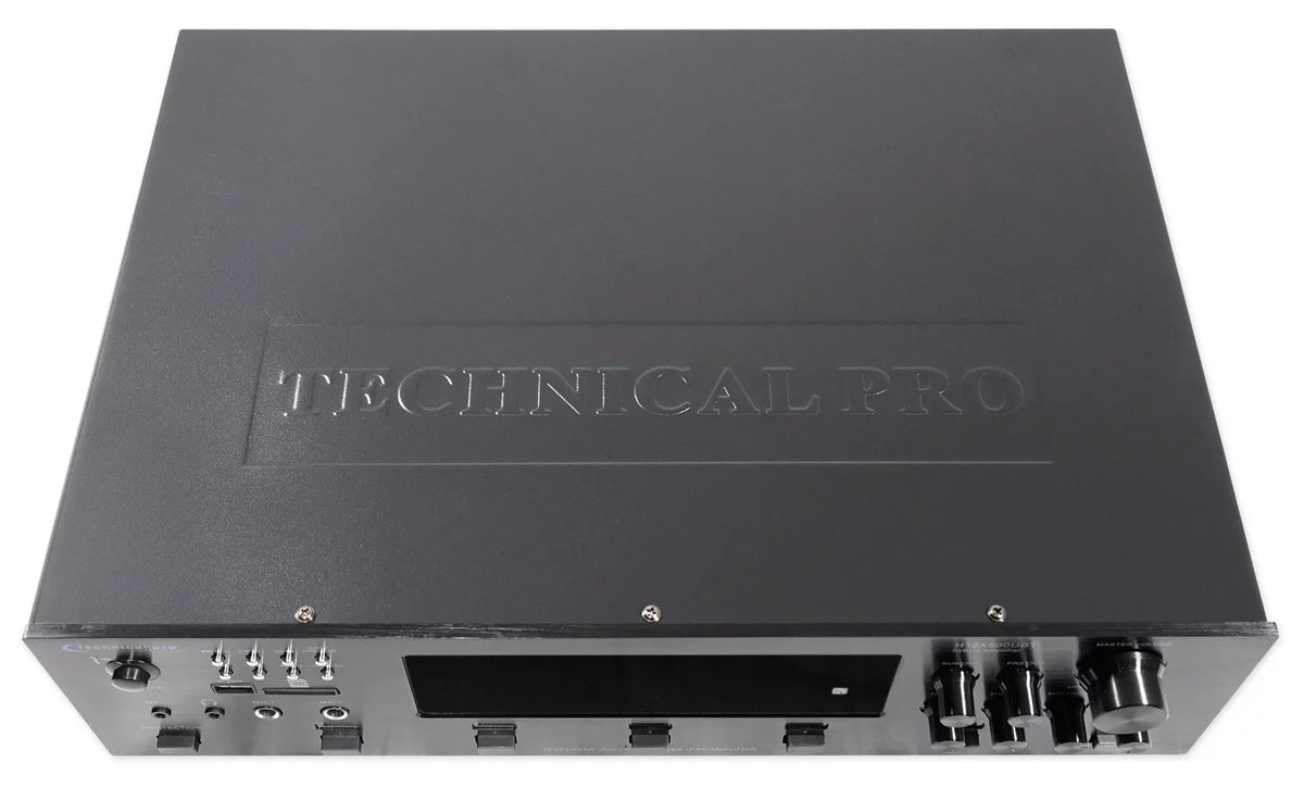 Ceiling 6.5" Receiver+12) Speakers+EQ Home Black 6-Zone, Theater 6000w Bluetooth