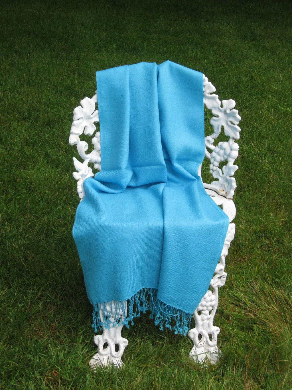 Scarf/Wool/Silk Scarf/Pashmina (Turquoise) Shawl/Cashmere/Cashmere Scarf/Scarves/Shawl/Shawls/Stole/Wrap/Pashmina
