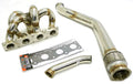 By OBX-RS 2011+ For Hyundai Flange With Genesis 2.0L Manifold V-Band Fitment Steel Stainless