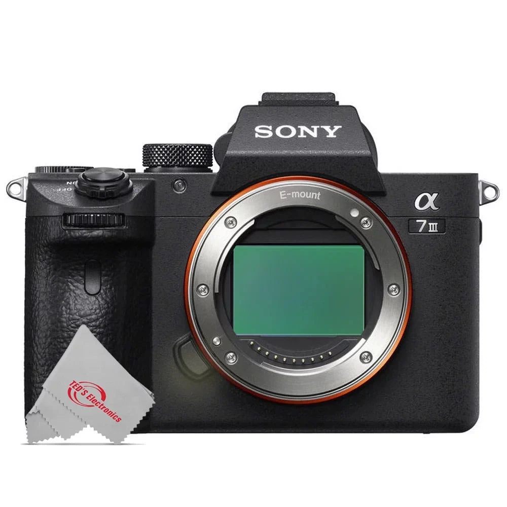 Mirrorless Only Alpha a7 Body Accessory 64GB III LED Camera Kit 24MP with + Digital Light
