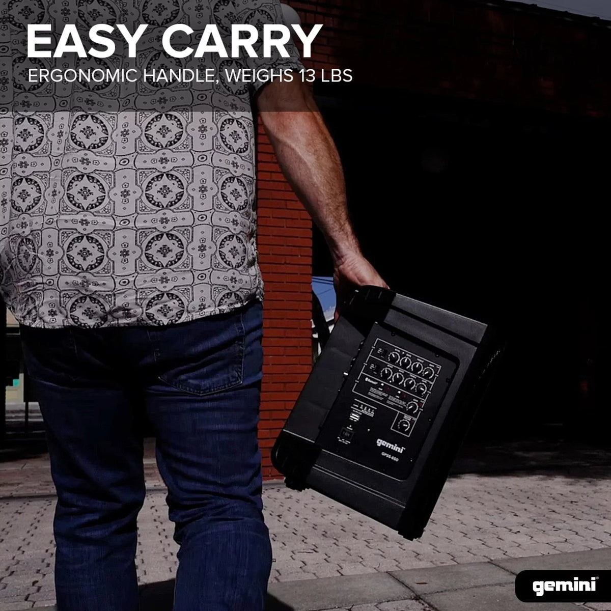 PA Battery-Powered System Gemini GPSS-650