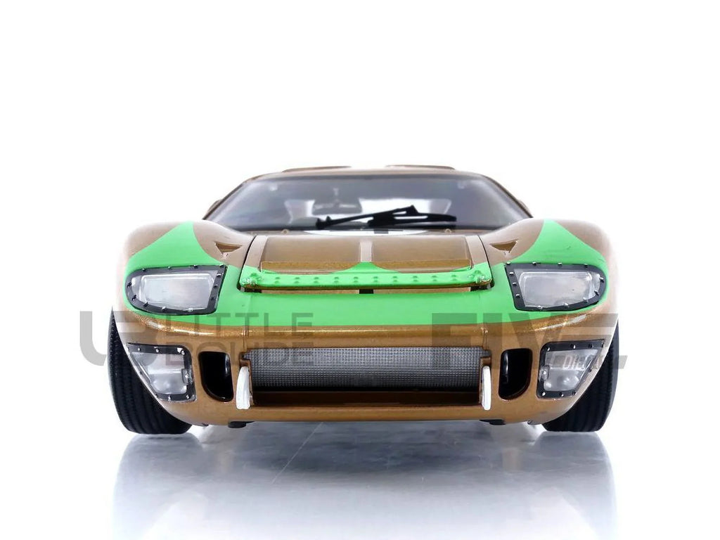 SC414 Gold GT-40 Model 1966 2 Car Shelby 1-18 MK Diecast Collectibles No.4