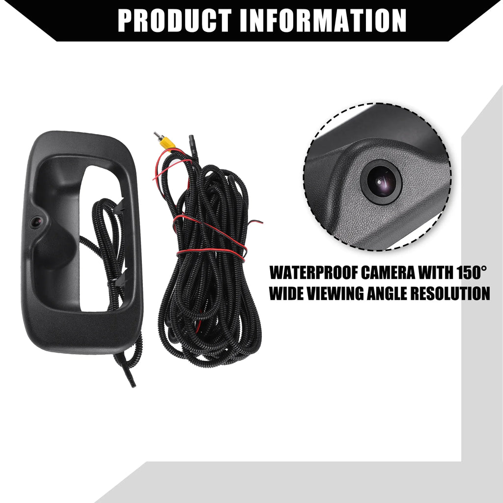 Rear GMC Chevy for Backup Years Camera 1 Handle Tailgate Unique 1999-2006 View Silverado Sierra Bargains for Set