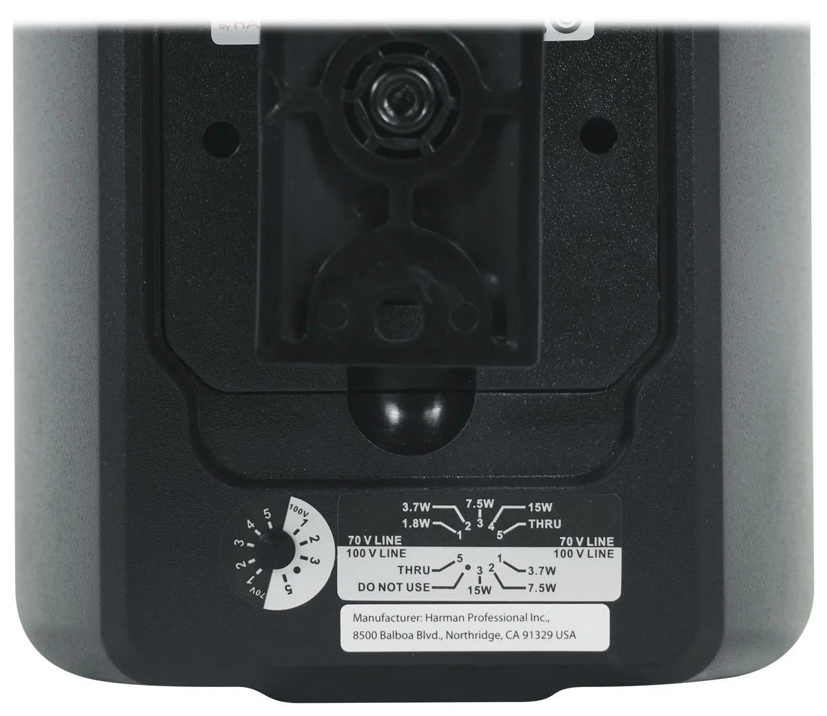 (6) Control Wall Commercial 3" Amp 23-1 70v JBL Indoor/exterior + Speakers Black