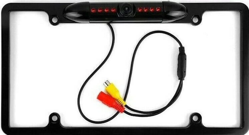 Car Parking Plate Vision Backup Night Frame 8IR Rear View US Camera License