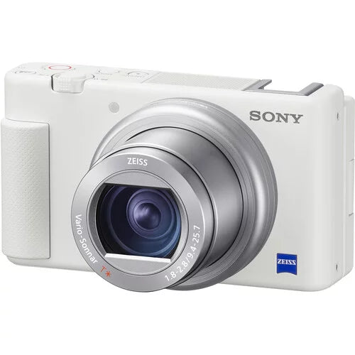 Carrying Vloggers Soft Creators Camera & + Case Compact (White) 4K Vlogging Digital +Expo-Cloth Content ZV-1 LCS-CSJ for