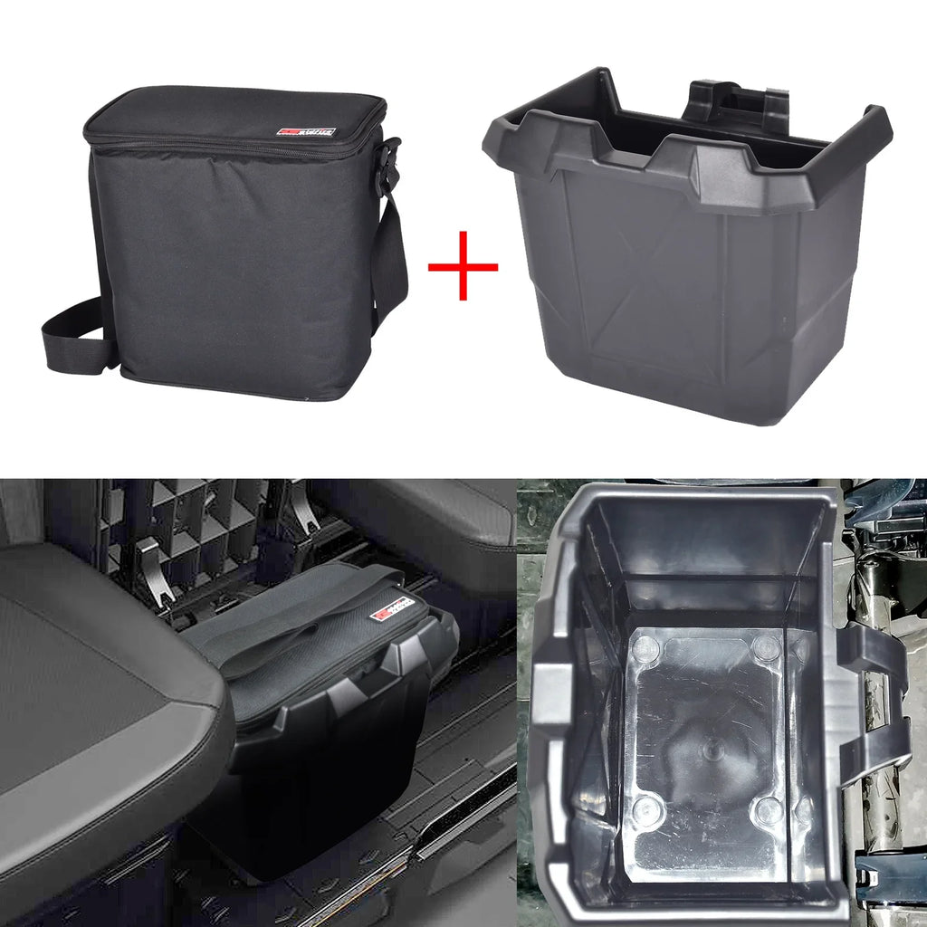 Defender Max Removable Can Fit Box Seat Cooler for Bin Under Cooler Storage -2022 Underseat UTV 2016 Bag Am Storage