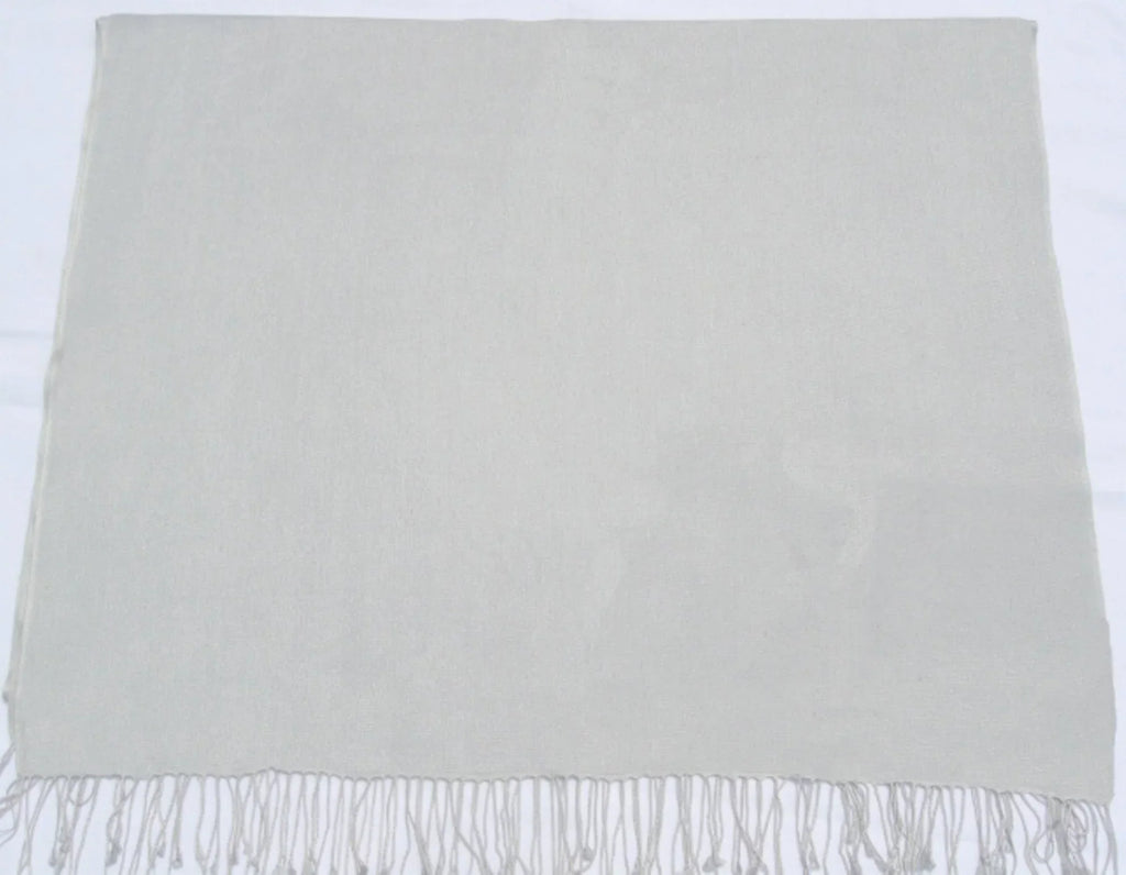 Scarf/Scarves/Shawl/Shawls/Stole/Wrap/Pashmina (Silver Shawl/Cashmere/Cashmere Scarf/Pashmina Scarf/Wool/Silk Grey)