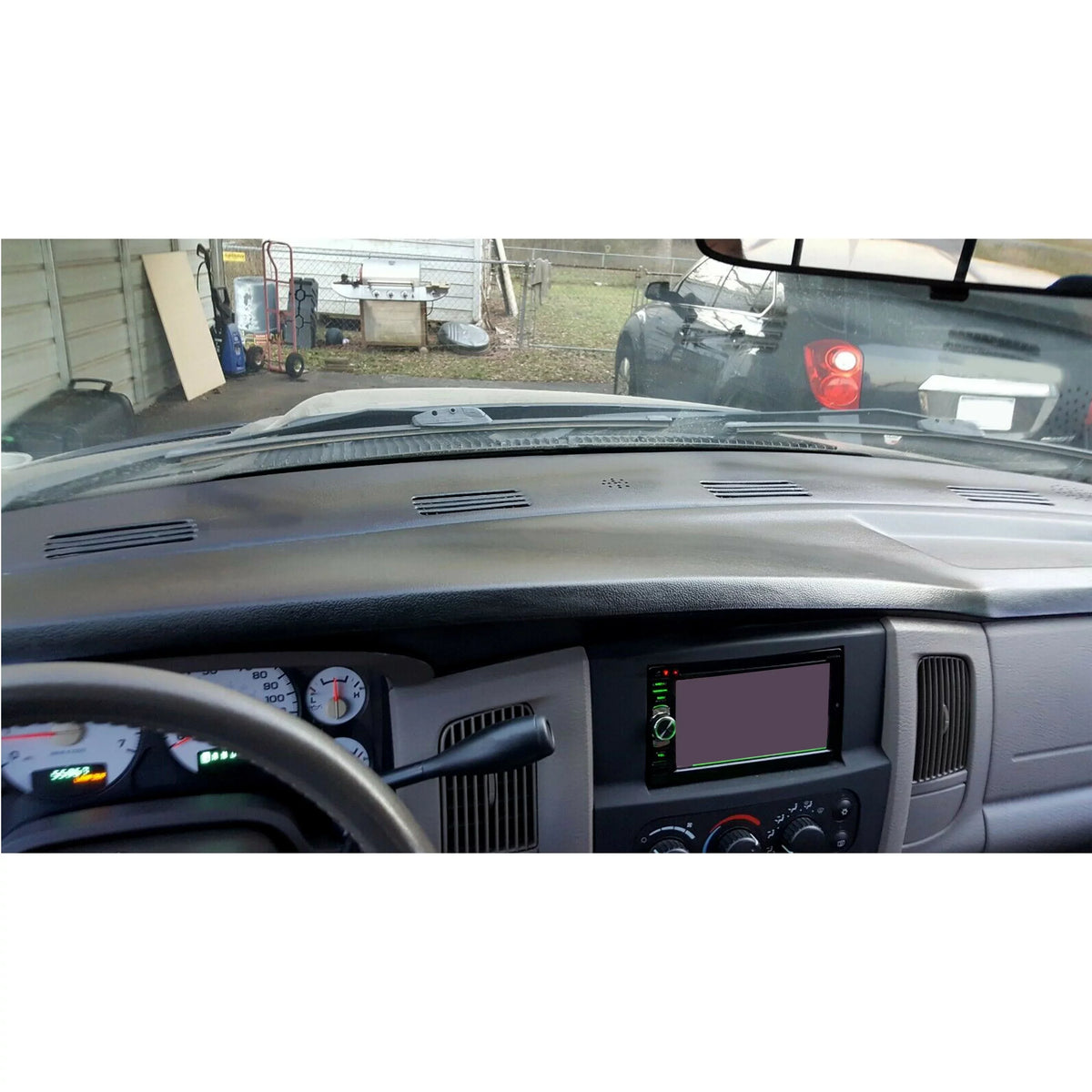 Dodge Overlay Cap Kojem Dashboard 2005 Black for Cover 2003 Molded Cover Dash Protector 2004 Skin 2500 3500 1500 Pad 2002 Ram Board