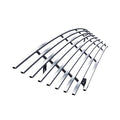Grand Vitara Compatible Grille Steel Upper Premium Silver with N19-C63158I Billet Main Suzuki 8x6 APS Horizontal 2006-2012 Stainless