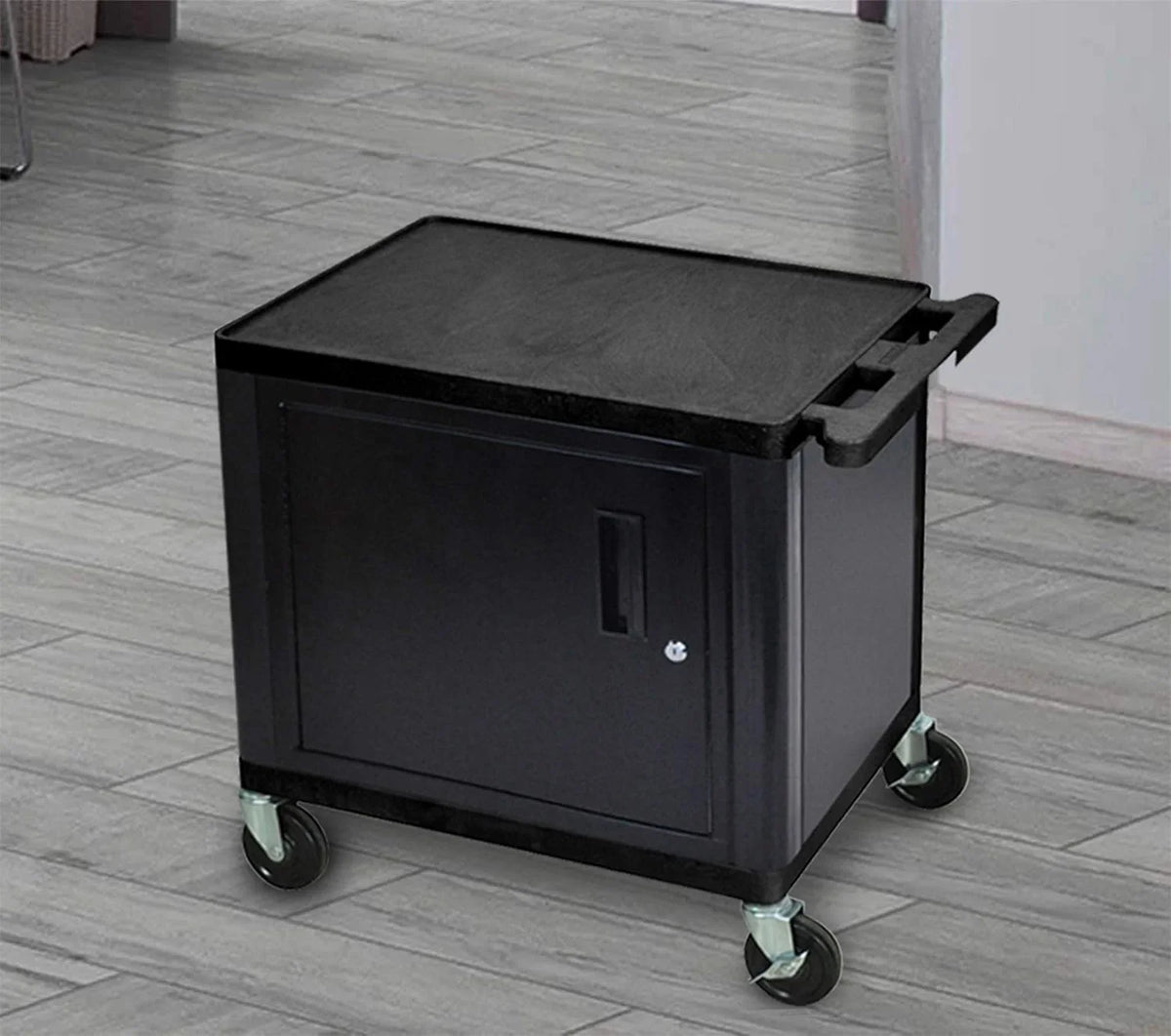 Car 26"H Shelves AV Cabine wo -