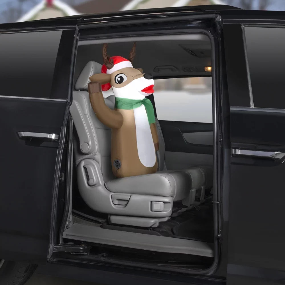 Airblown Reindeer Buddy. Car Inflatables