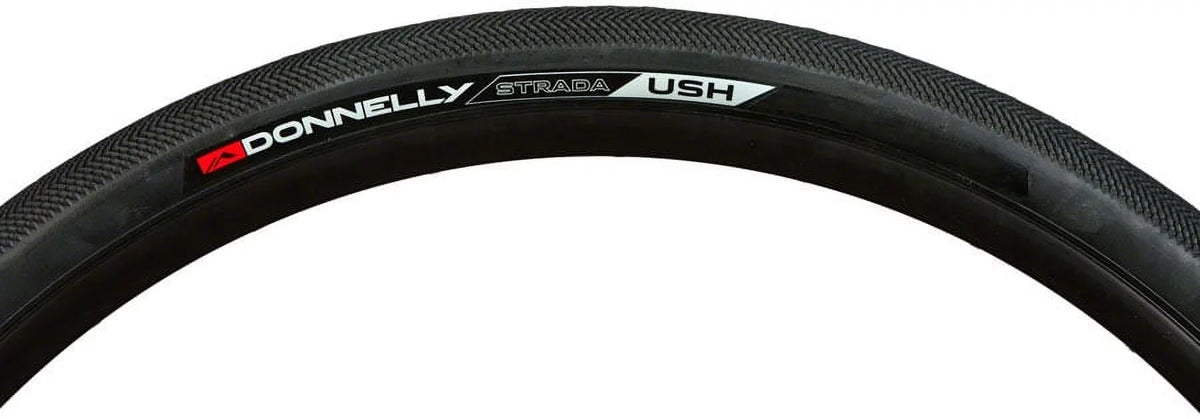 Black, Tire Tubeless, Donnelly USH 700 Sports 32 Strada 60TPI x Folding,