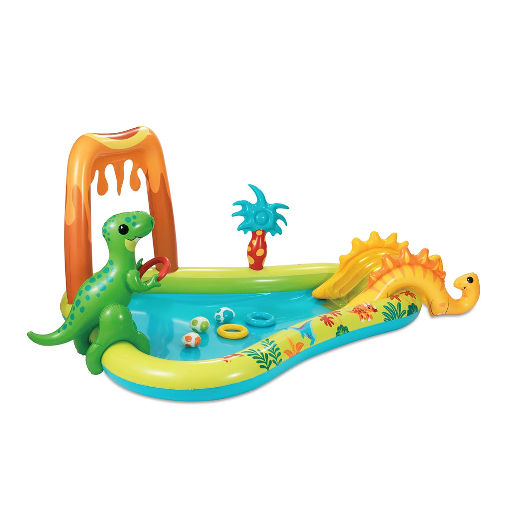 Dino Play Ages Day Center, Up, Inflatable Unisex Play and 2